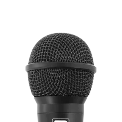 Microphone dynamique "MIC10" – cardioïde, câble 3m, mini-jack + adaptateur 6,35?mm