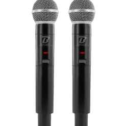 2 Micros Sans Fil BoomTone DJ - UHF Duo