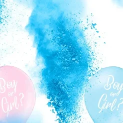 Mini Extincteur à poudre Gender Reveal - Bleu
