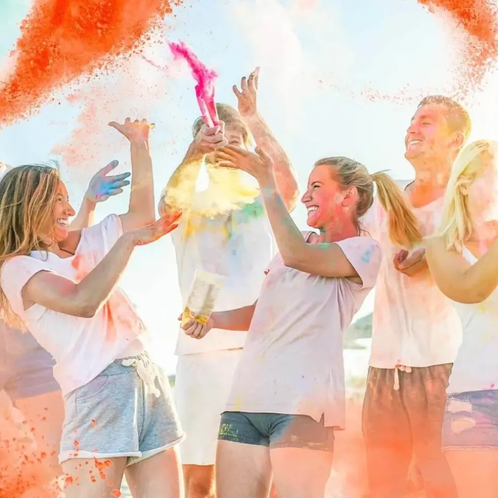 Mini Extincteur à poudre Holi - Orange
