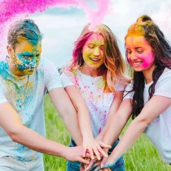 Mini Extincteur à poudre Holi - Rose