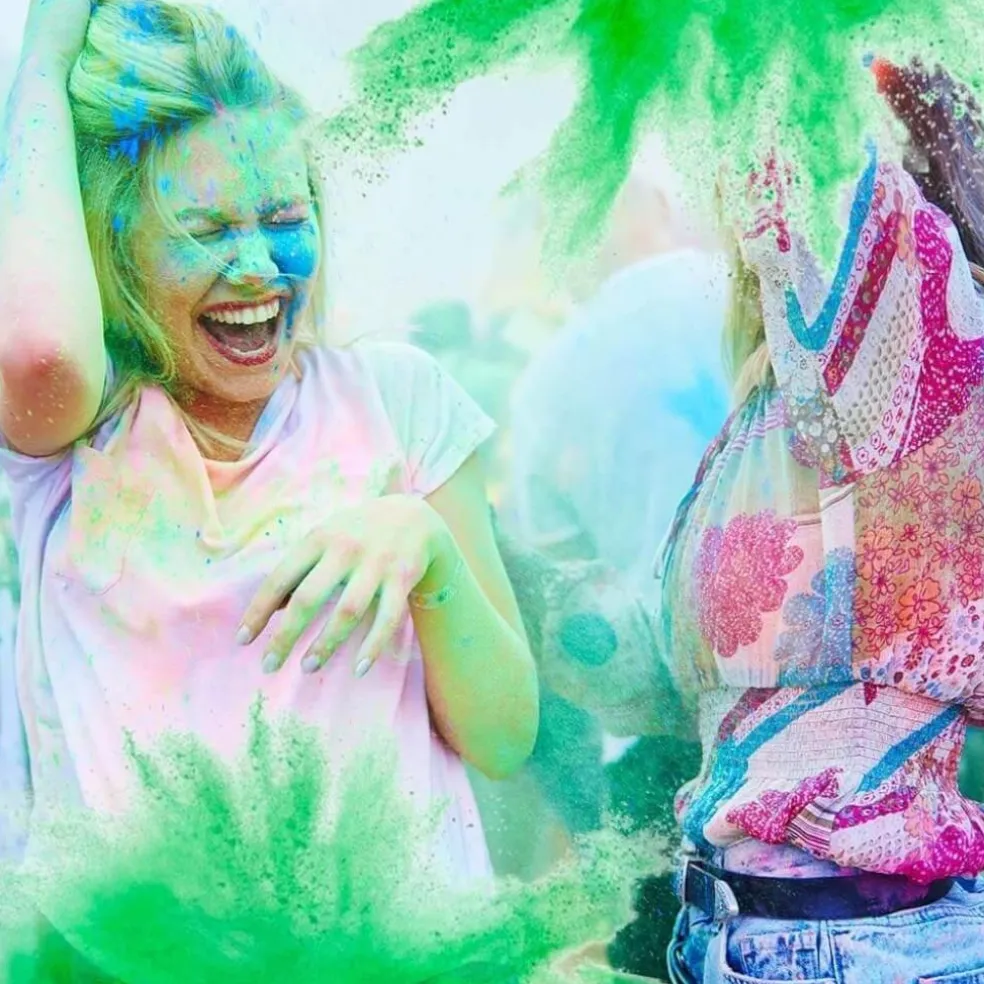 Mini Extincteur à poudre Holi - Vert