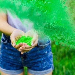 Mini Extincteur à poudre Holi - Vert