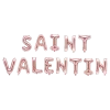PACK BALLONS ST VALENTIN ROSE GOLD