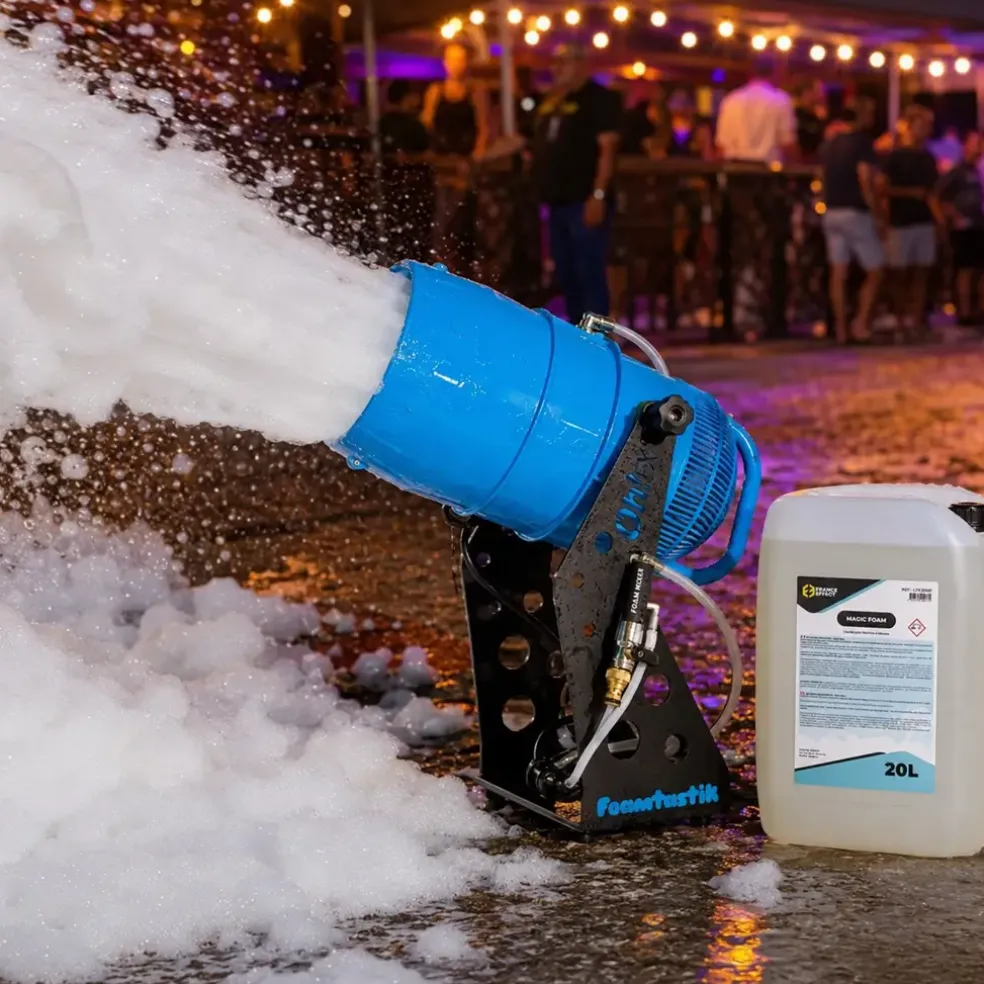 Pack Canon à Mousse Portable FOAMTASTIK + Liquide à Mousse Standard 20 L