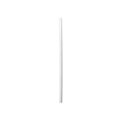 Paille Cocktail en PP blanc recyclable 20cm ø 8mm – Certifiée alimentaire et réutilisable (Lot de 250)