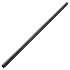 Paille inox réutilisable Noir mat 21,5cm /ø6mm (12pcs)