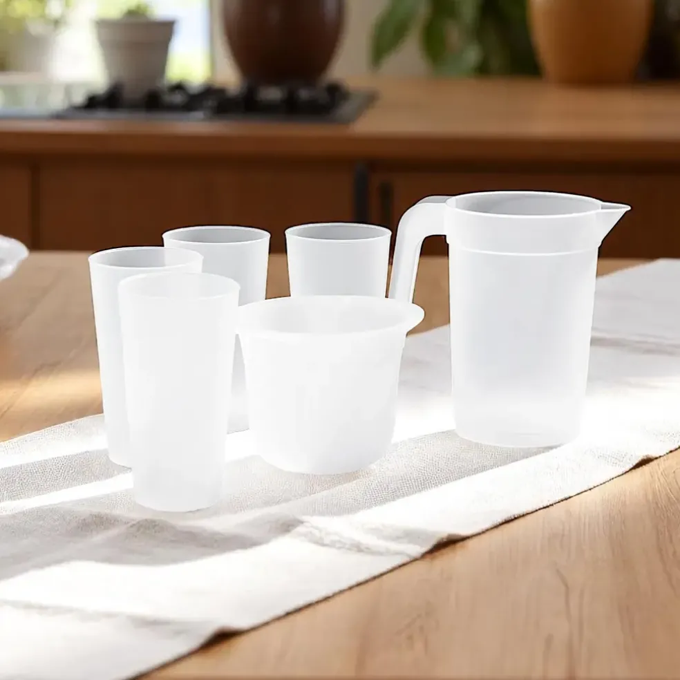 Pichet 1,5L Plastique Réutilisable
