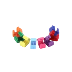 Pince en Couleur pour Fermeture de Ballon - Lot de 50
