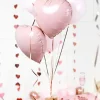 Poids pour Ballons Cœurs Rose Gold 137 g – Accessoire Décoration Ballons