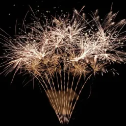 PORTABLE® LUXE PYROTECHNIQUE FRANÇAIS OR & ARGENT - 2min