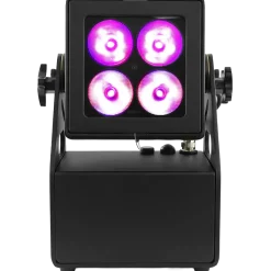Projecteur PAR LED Evolite Tropikolor 4x15W FC – sur batterie IP65 (x6)