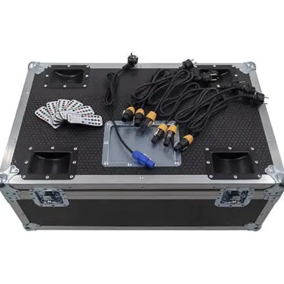 Projecteurs LED Evolite - IP-BOX 6X15W PACK - Lot de 6