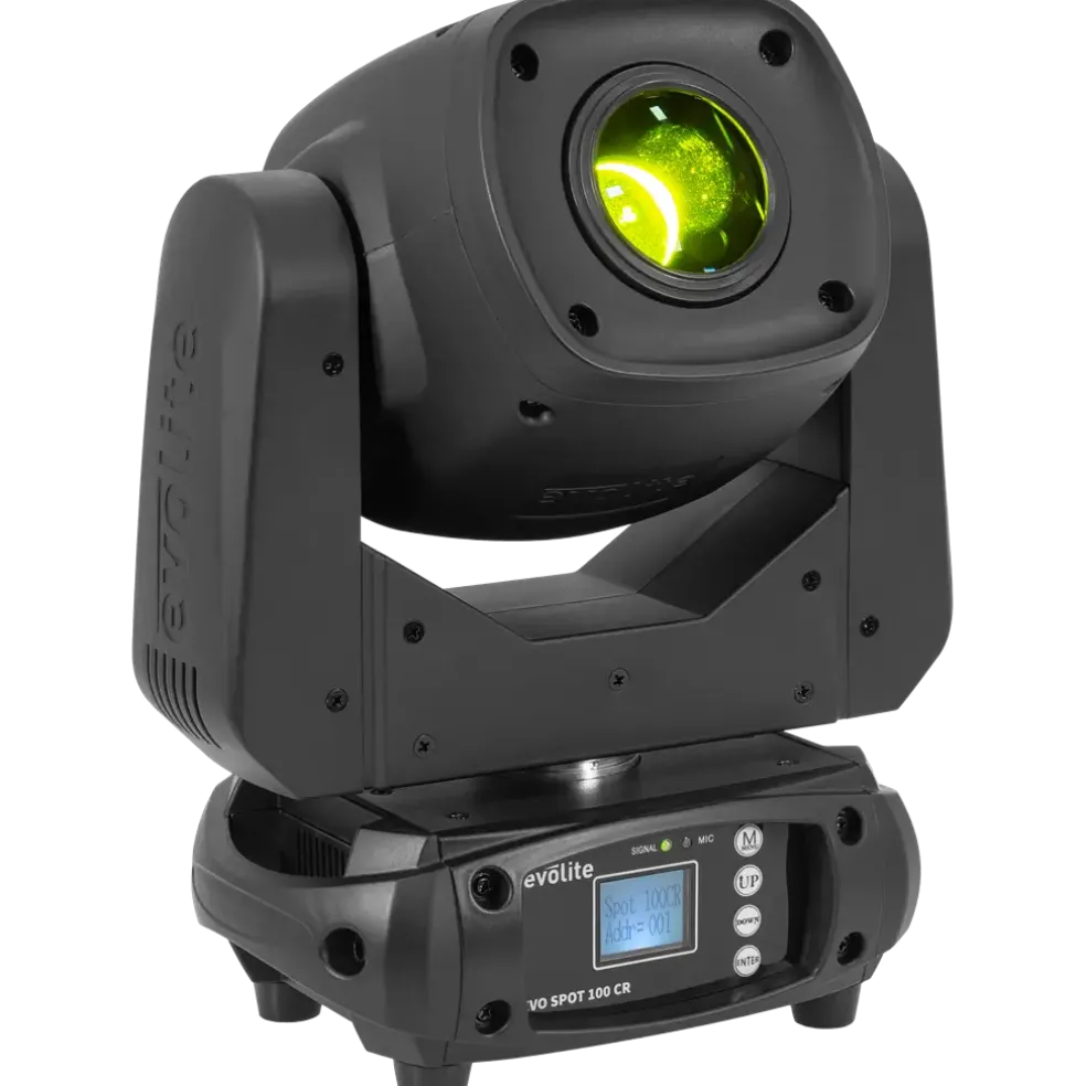 Projecteur spot 100 W – Evo Spot 100 CR Evolite – LED multicolore & contrôle DMX