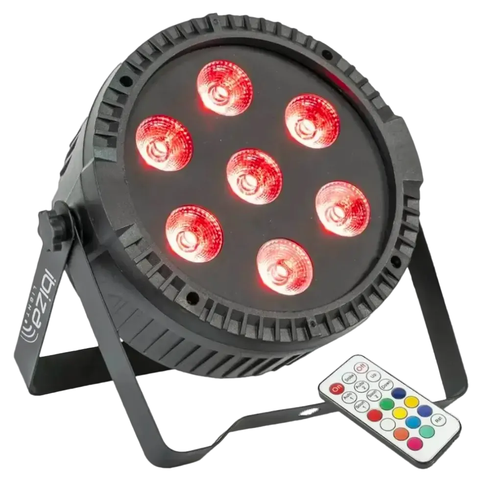 Projecteur THINPAR LED Extra plat 7x6W RGBW