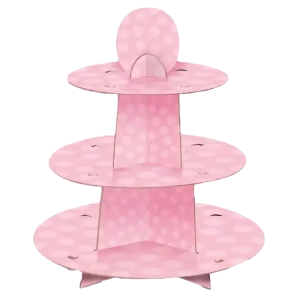 Présentoir à Petits Gâteaux - Rose