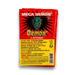 Pétards MÉGA DÉMON® (paquet de 4)