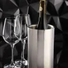 Refroidisseur à vin isotherme en inox satiné - 1 bouteille 20 x 12 cm