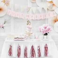 Rosaces décoratives couleur blanc cassé (3 pièces)