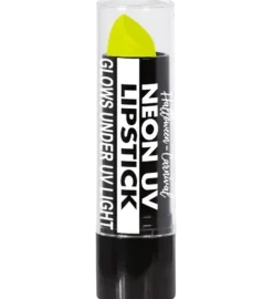 Rouge à lèvres Jaune fluo UV – Maquillage visage Halloween Carnaval – 6 ml