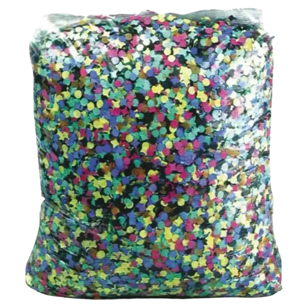 Sac de 10kg Confettis Multicolores