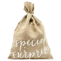 Sac en toile de jute naturelle Special Surprise