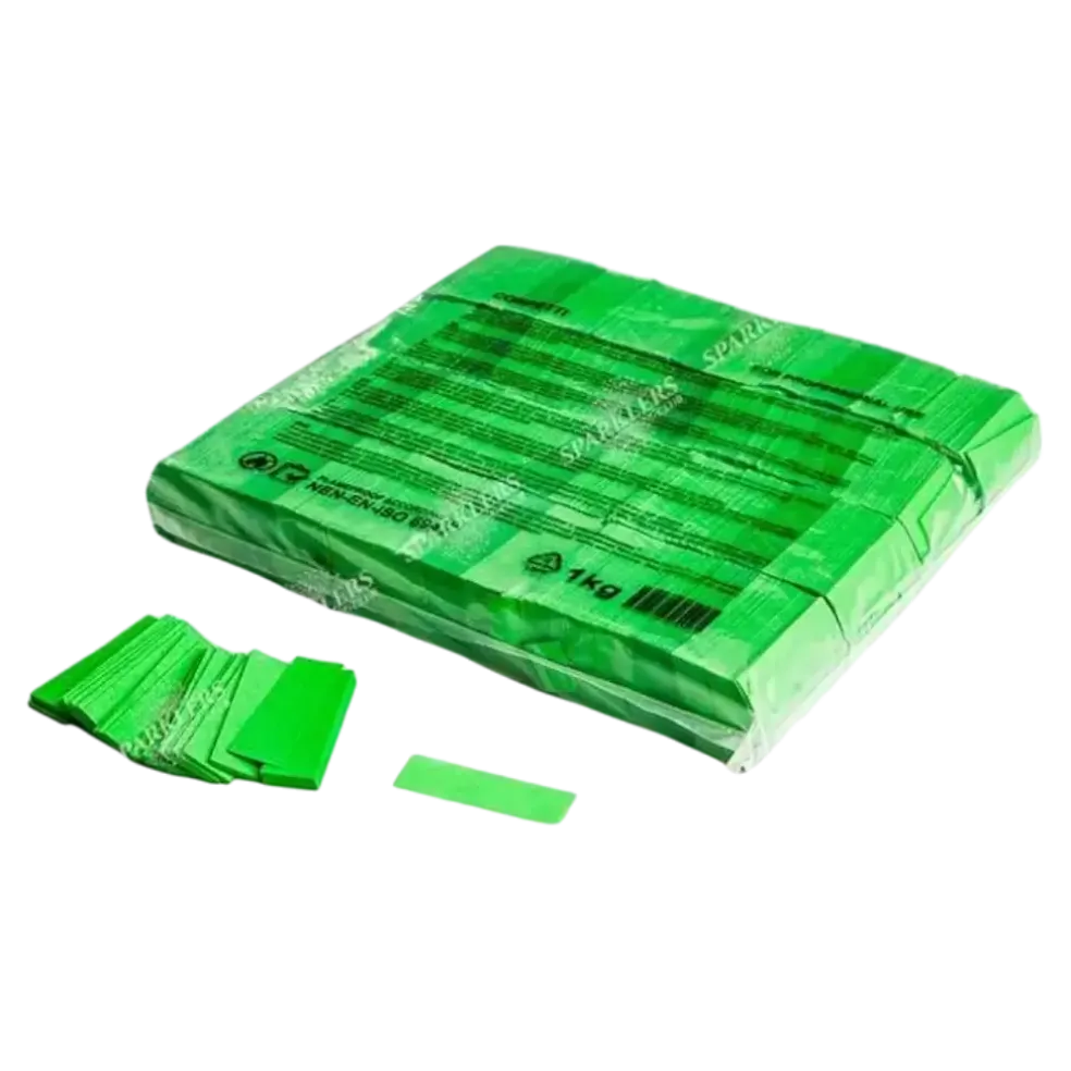 Sac 1KG confettis vert