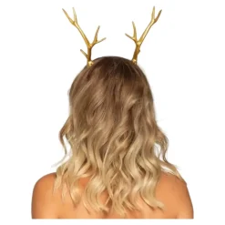 Serre-tête Cornes de Cerf Doré