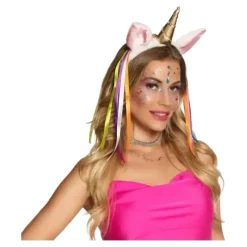 Serre-tête Licorne avec Rubans Multicolores