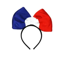 SERRE-TÊTE + NOEUD BLEU BLANC ROUGE - FRANCE