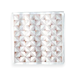 Serviette en papier "Carrés brillants" - Lot de 20