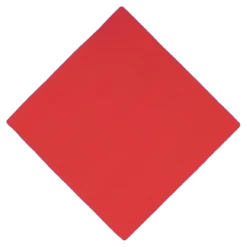 Serviette Point à Point 38x38cm Rouge (Lot de 40)