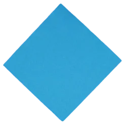 Serviette Point à Point 38x38cm Turquoise (Lot de 40)