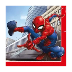 Serviette Spiderman - Lot de 20