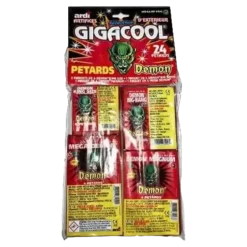 Sélection de pétards démon GIGA cool (24 gros pétards)