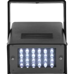 Stroboscope LED "FLASHLED-MINI" – 24 LED blanches, vitesse réglable