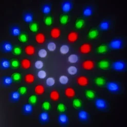 Support de lumière 4 en 1 avec PAR LED, Strobo, Moon & Laser