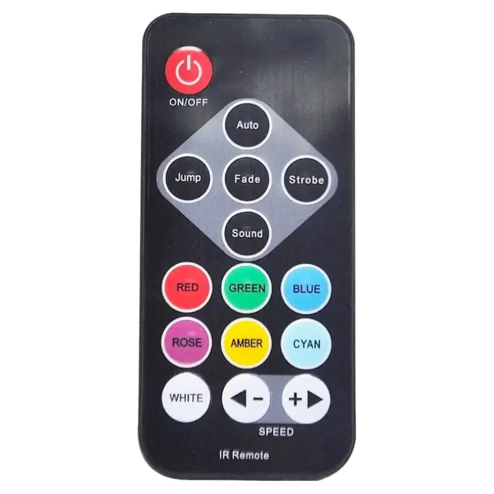 Support de Lumière 4 PAR à LED + télécommande
