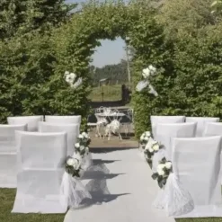 Tapis de cérémonie blanc - 15m x 100cm