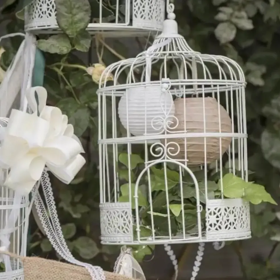 Tirelire Cage Blanche