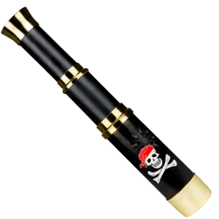 Télescope Pirate 32 cm – Accessoire Déguisement Pirate Enfant et Adulte