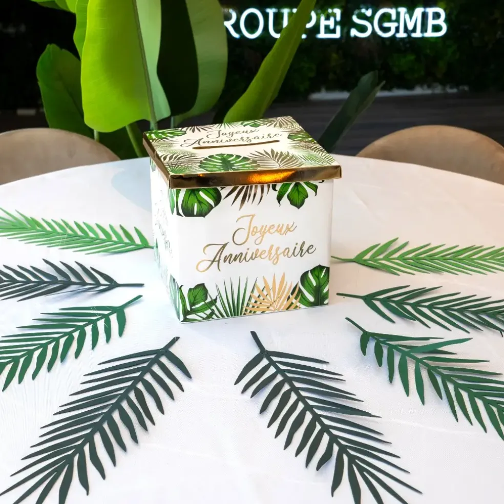 Urne Anniversaire Tropical
