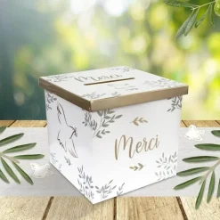 Urne Colombe "Merci"