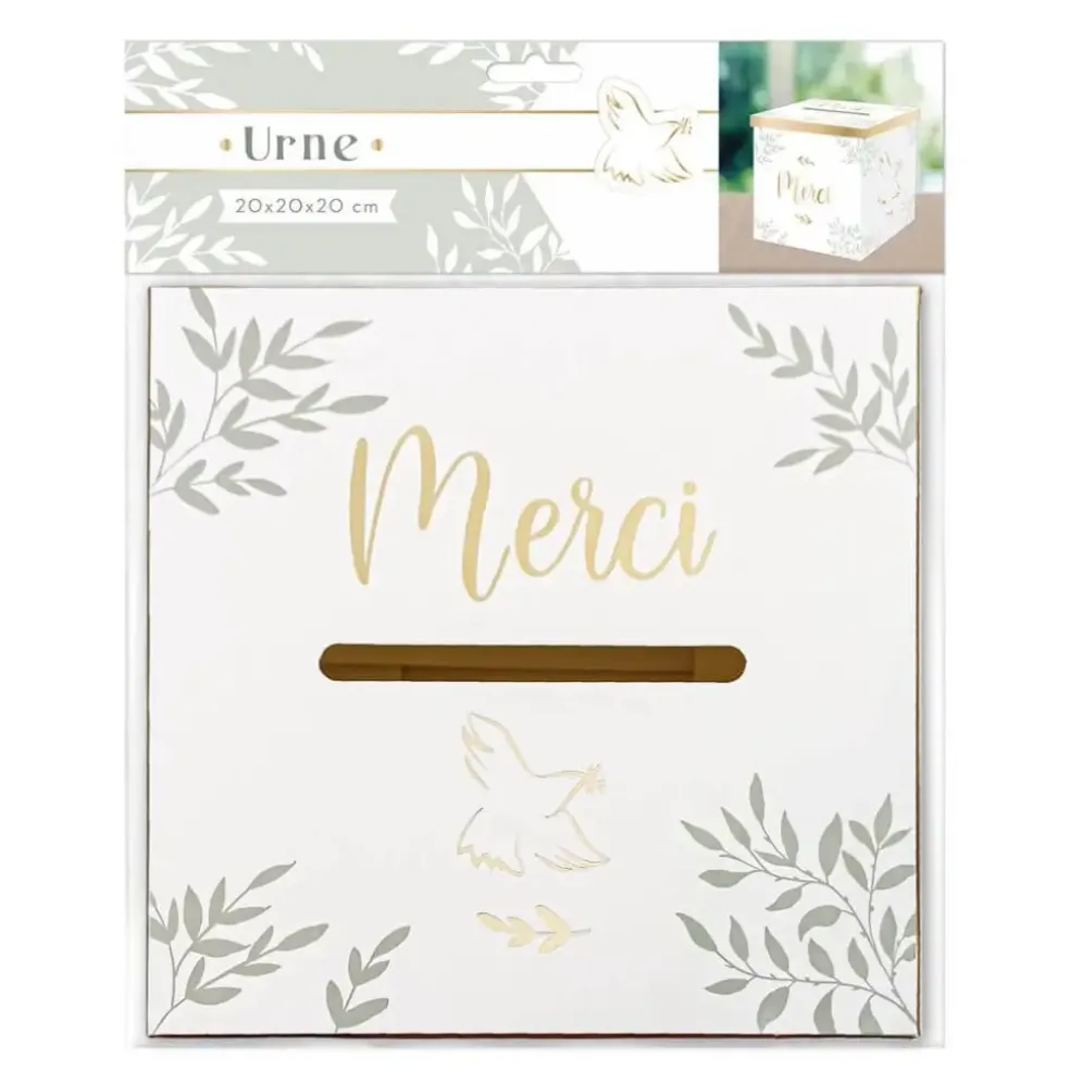Urne Colombe "Merci"