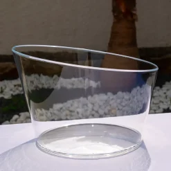 Vasque à champagne transparente Acrylic (grand modèle)