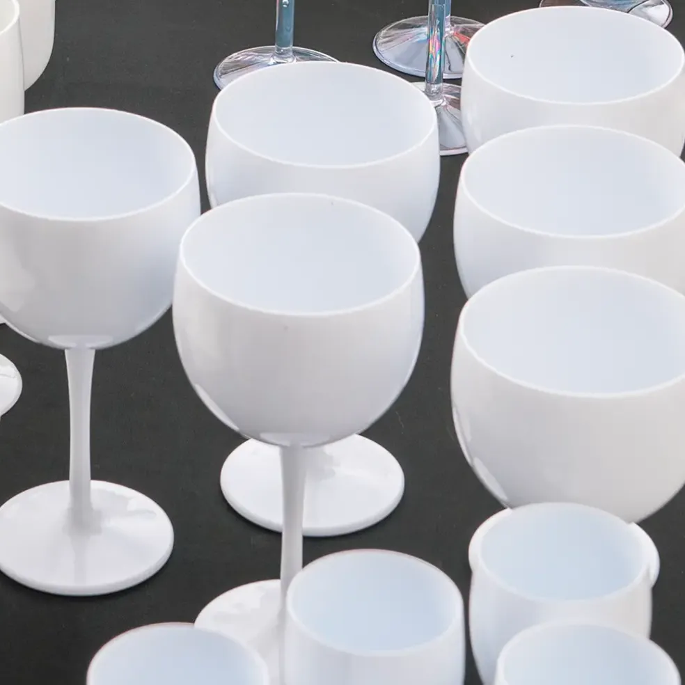 Verre Piscine Blanc 40cl