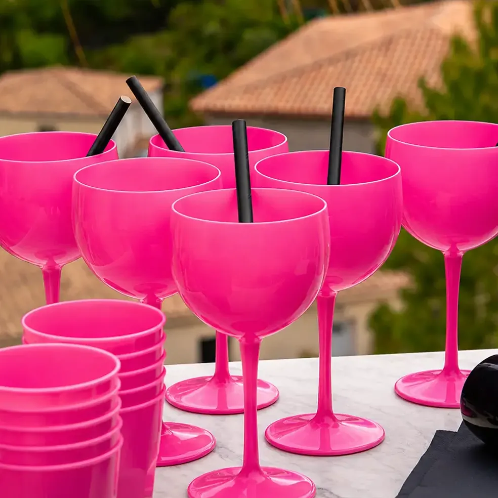 Verre Piscine Rose 40cl