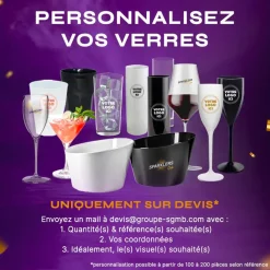 Verre Shooter Dégustation Transparent 2cl - Lot de 50