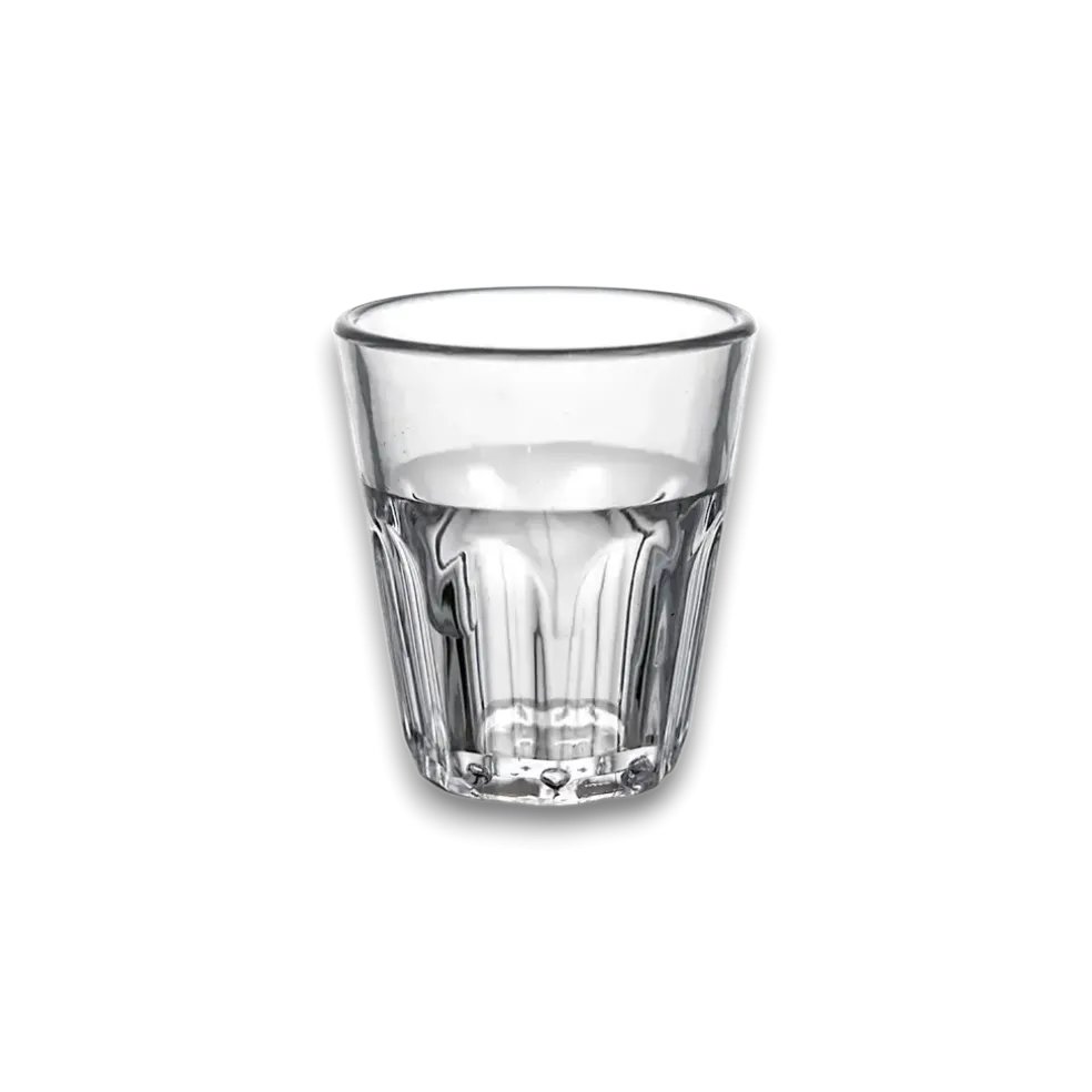 Verre Shooter Incassable Transparent 3cl