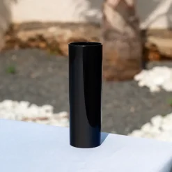 Verre tube incassable Noir 22cl